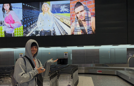 Romeo Beckham spotted at iconic Cape Town locations