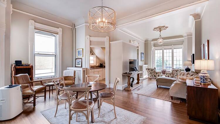 Best for historic architecture: The apartment near Milwaukee’s Art Museum Best for historic architecture: The apartment near Milwaukee’s Art Museum