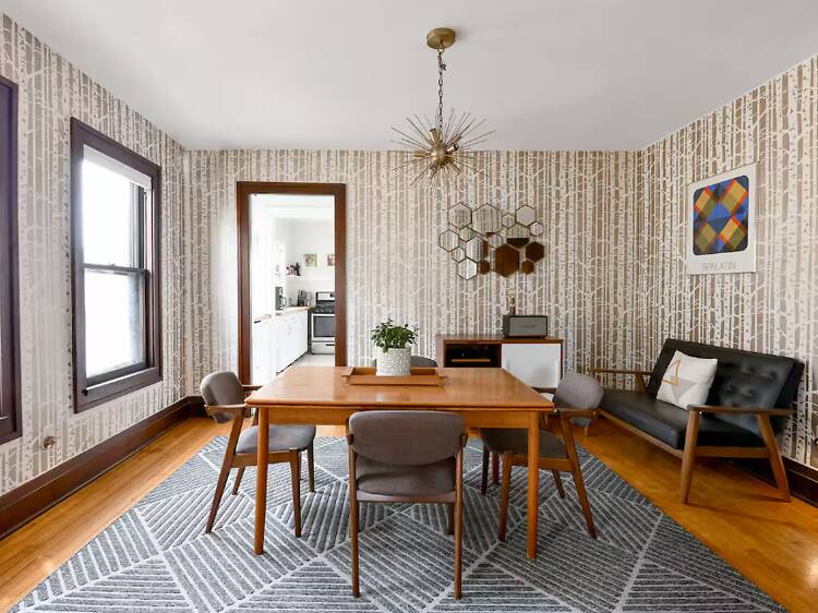 Best for long family holidays: The stylish three-bed with the scenic porch Best for long family holidays: The stylish three-bed with the scenic porch