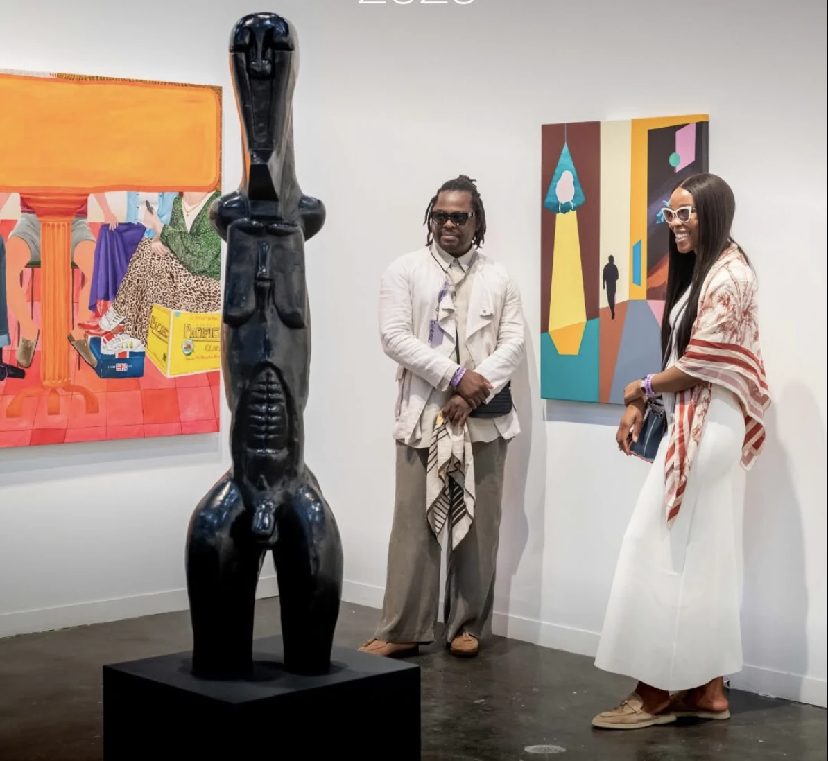 The people of Johannesburg had fun at last year's edition of the FNB Art Joburg and it's time for the 2026 dosage.