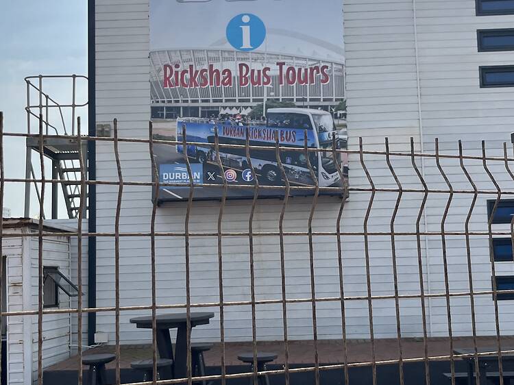 See Durban from the Ricksha Bus See Durban from the Ricksha Bus