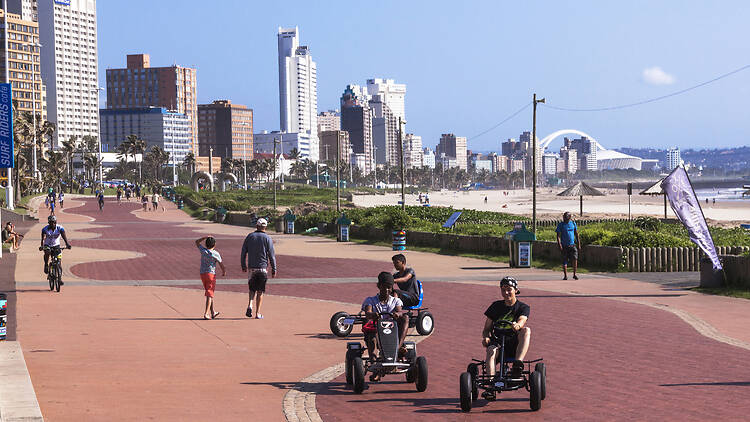 Ride a bike along the Golden Mile Ride a bike along the Golden Mile