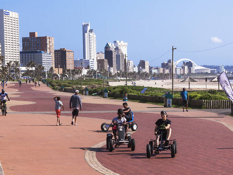 Ride a bike along the Golden Mile Ride a bike along the Golden Mile