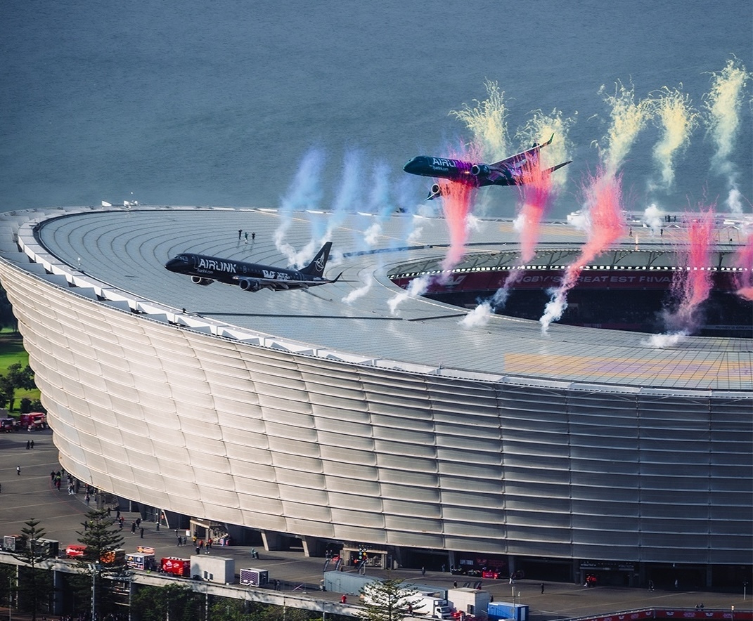 Incredible Cape Town stadium flyover takes rugby rivalry to new heights