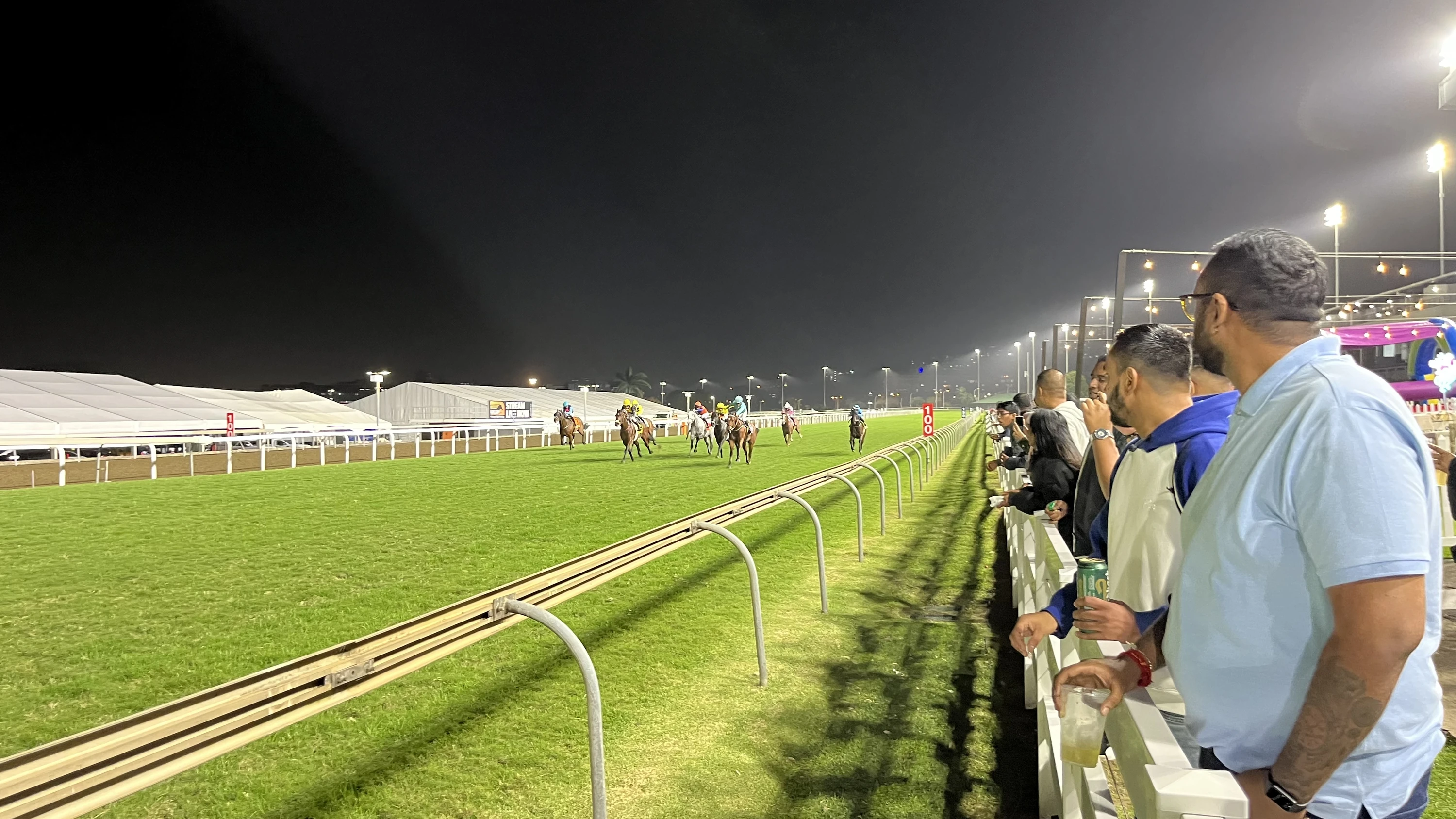 Racing remained at the heart of the Lucky Fish Friday Night experience.