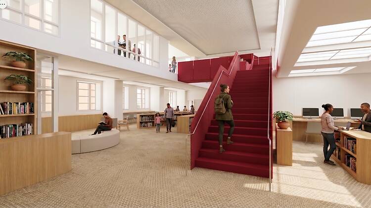 City Library render City Library render