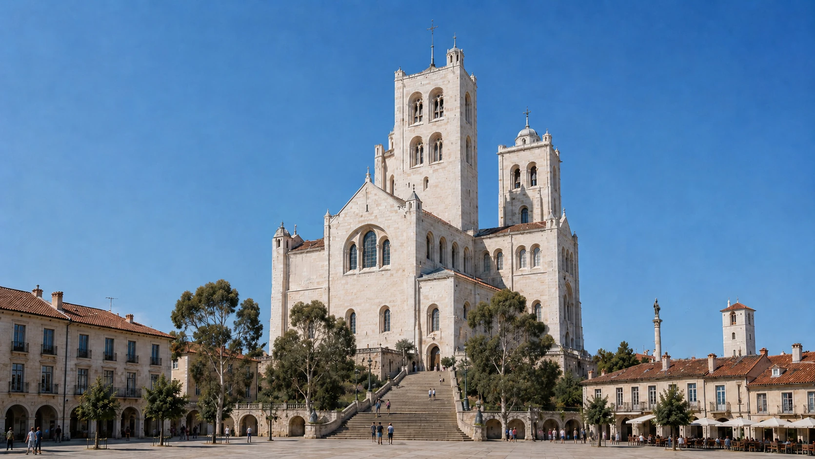 Render of Canberra Cathedral based on Ernest Gimson&rsquo;s 1911 design