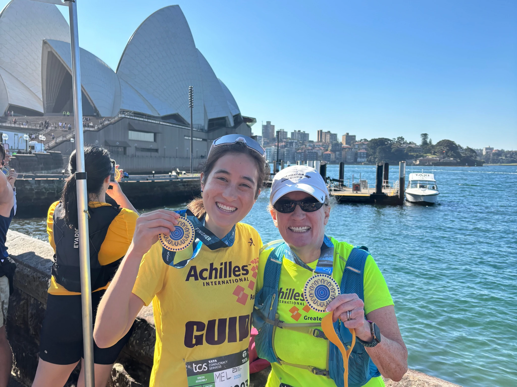 Sydney Marathon finish line