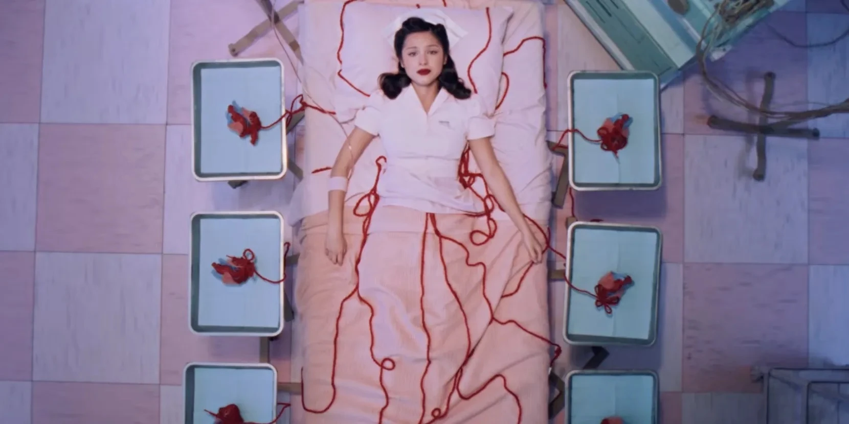Olivia Rodrigo in "The Cure" music video