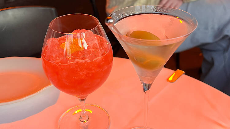 Cocktails at Bar Carnation.