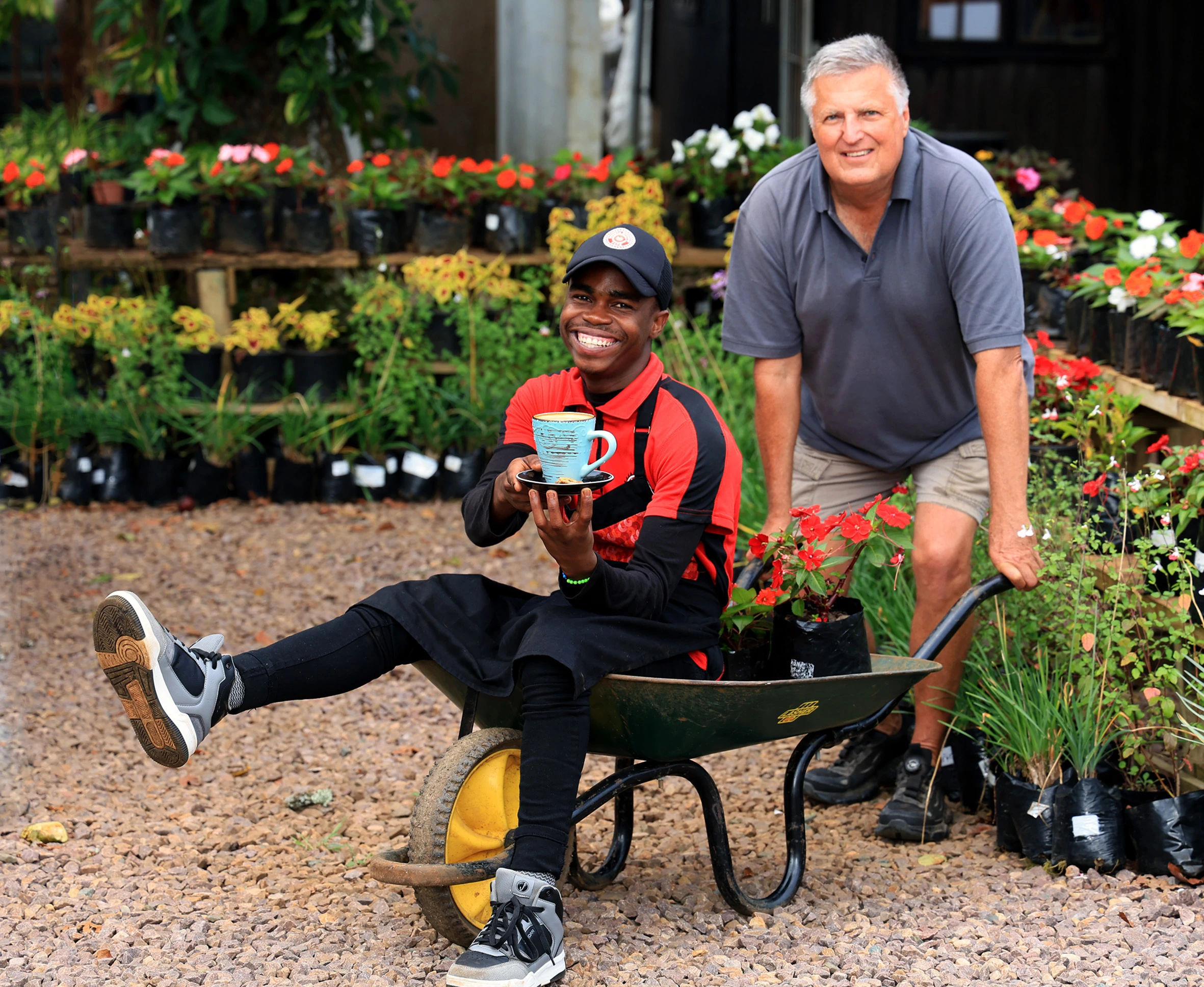 Great food, great cars, and everthing gardening awaits you. 