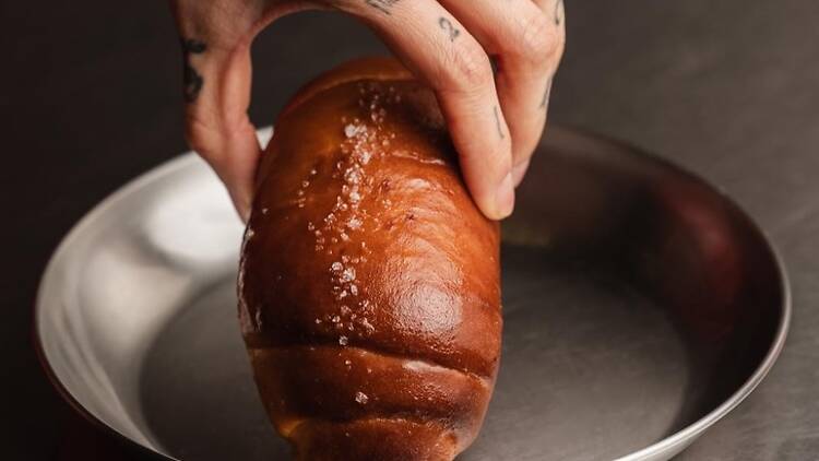 Salted bread