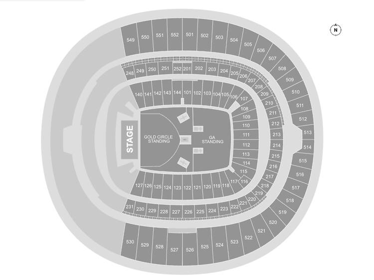 Bon Jovi London Wembley seating map 2026: best seats and total capacity information for London shows