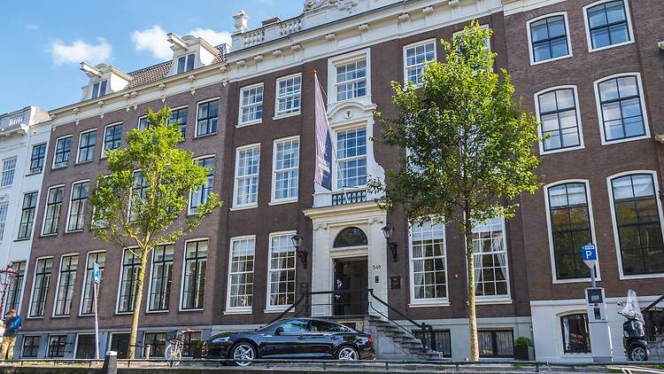 Exclusive Waldorf Astoria Hotel in Amsterdam - AMSTERDAM / THE NETHERLANDS - JULY 18, 2017