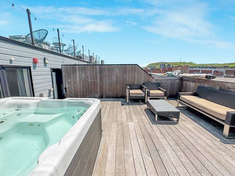 Best for groups and hot-tub nights: The rooftop hangout Best for groups and hot-tub nights: The rooftop hangout