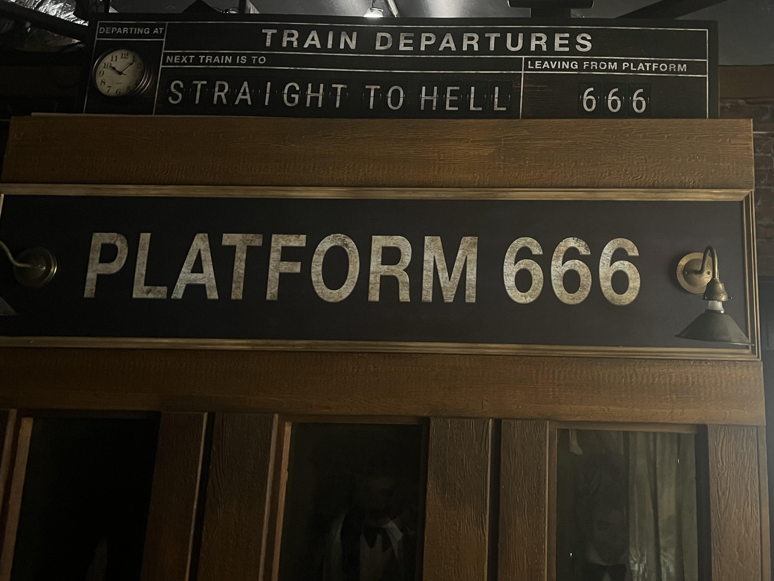 Platform 666 at “Ozzy Osbourne: Prince of Darkness”