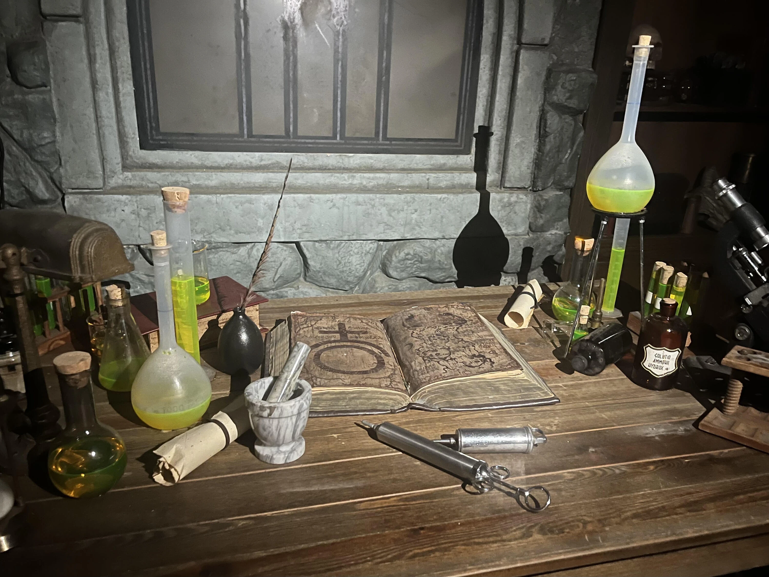The mad scientist&rsquo;s lab at &ldquo;Ozzy Osbourne: Prince of Darkness&rdquo;
