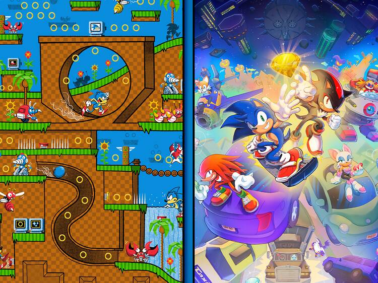 35 Years of Speed: The Sonic Art Exhibit