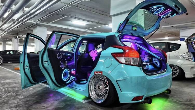 See Tokyo-inspired modified cars by the river at Terminal 21 Rama 3