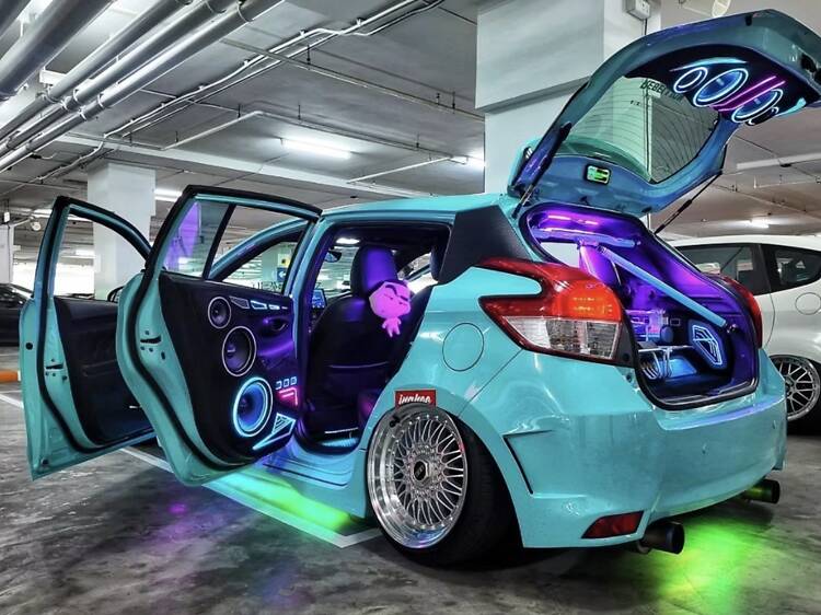 See Tokyo-inspired modified cars by the river at Terminal 21 Rama 3