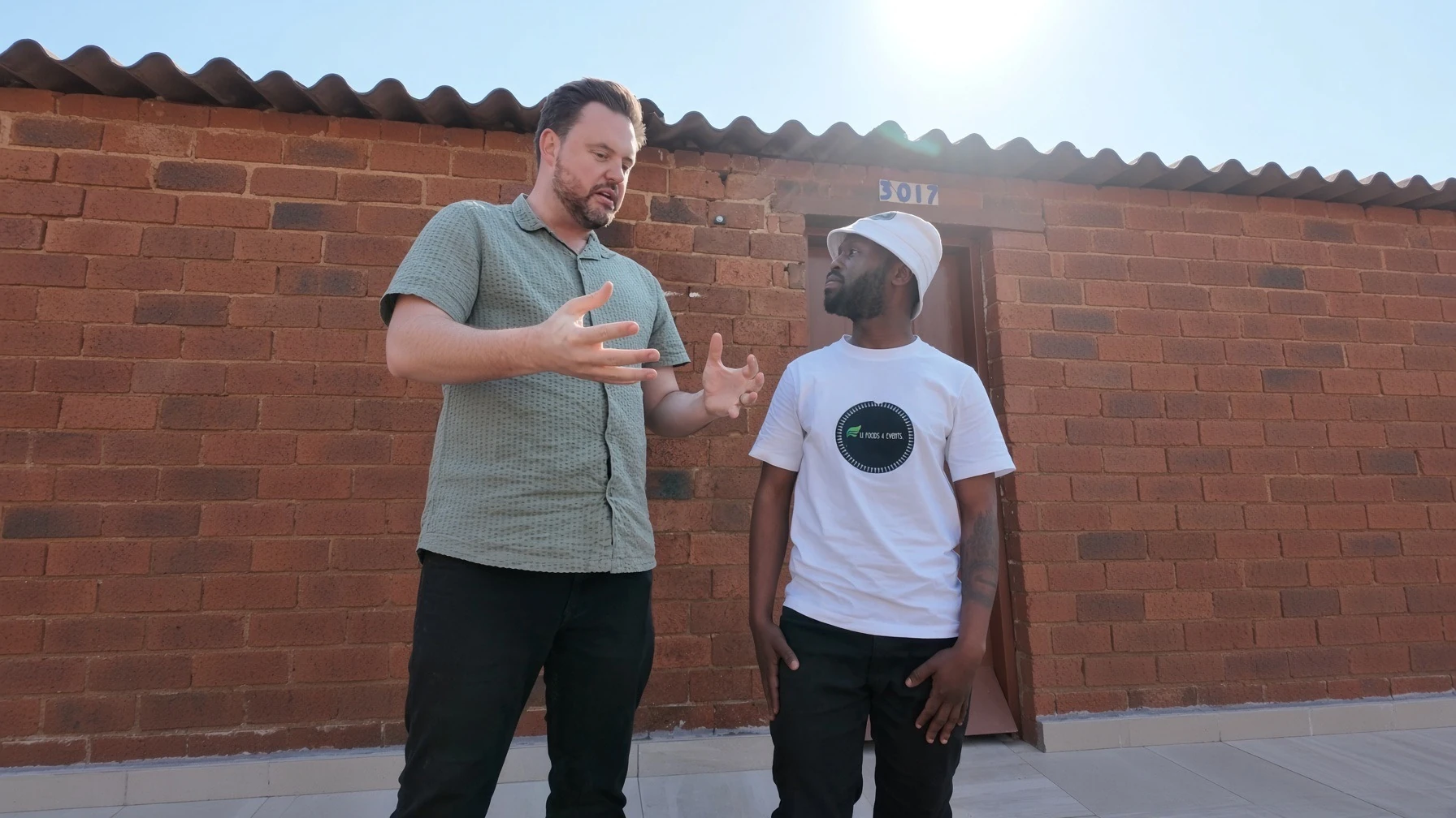 Mfundo Gasa and Nick Hamman