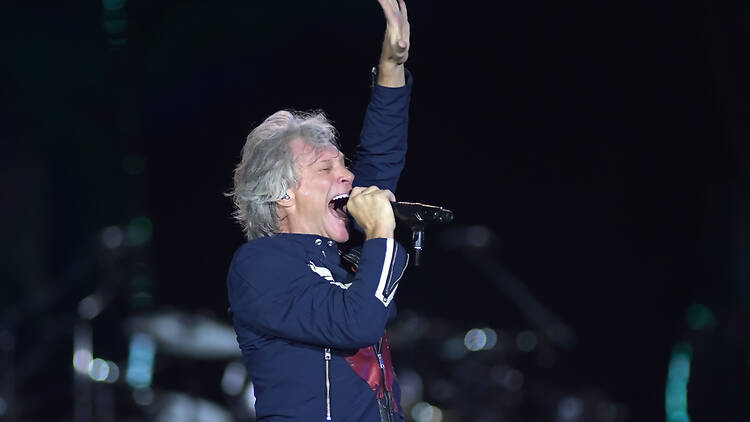Bon Jovi performing live Bon Jovi performing live