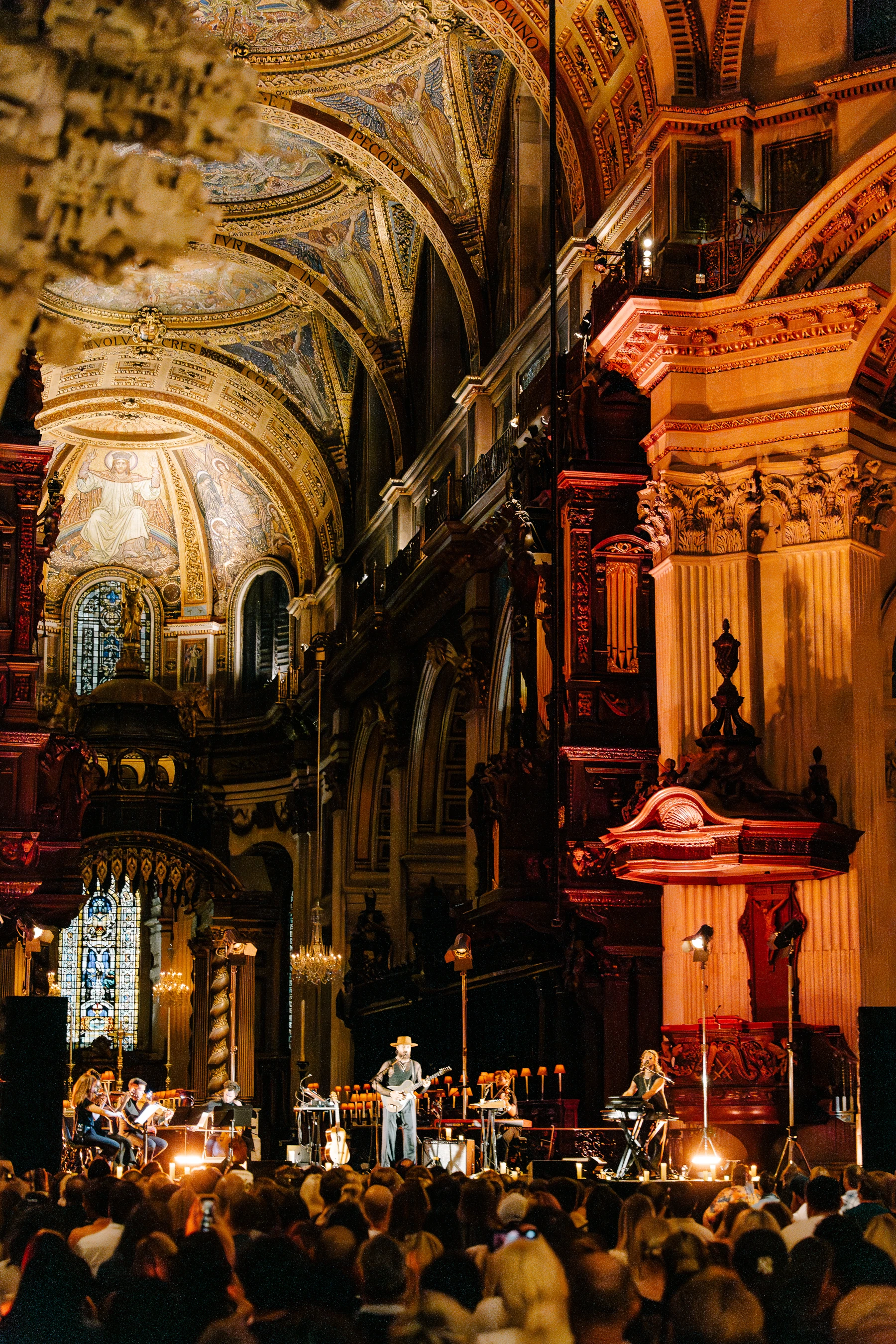 Fabric live gigs at St Paul's Cathedral