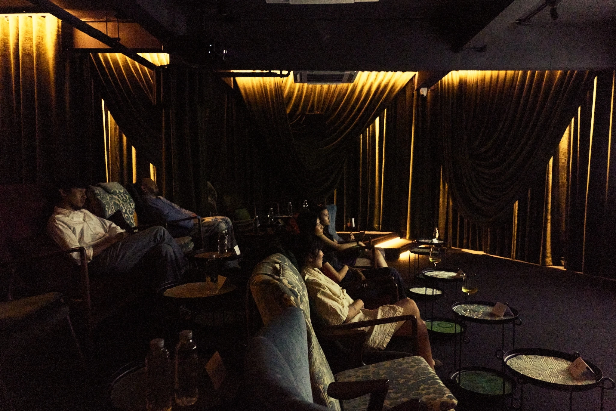 People in the cinema in Sala Saneha, Bangkok