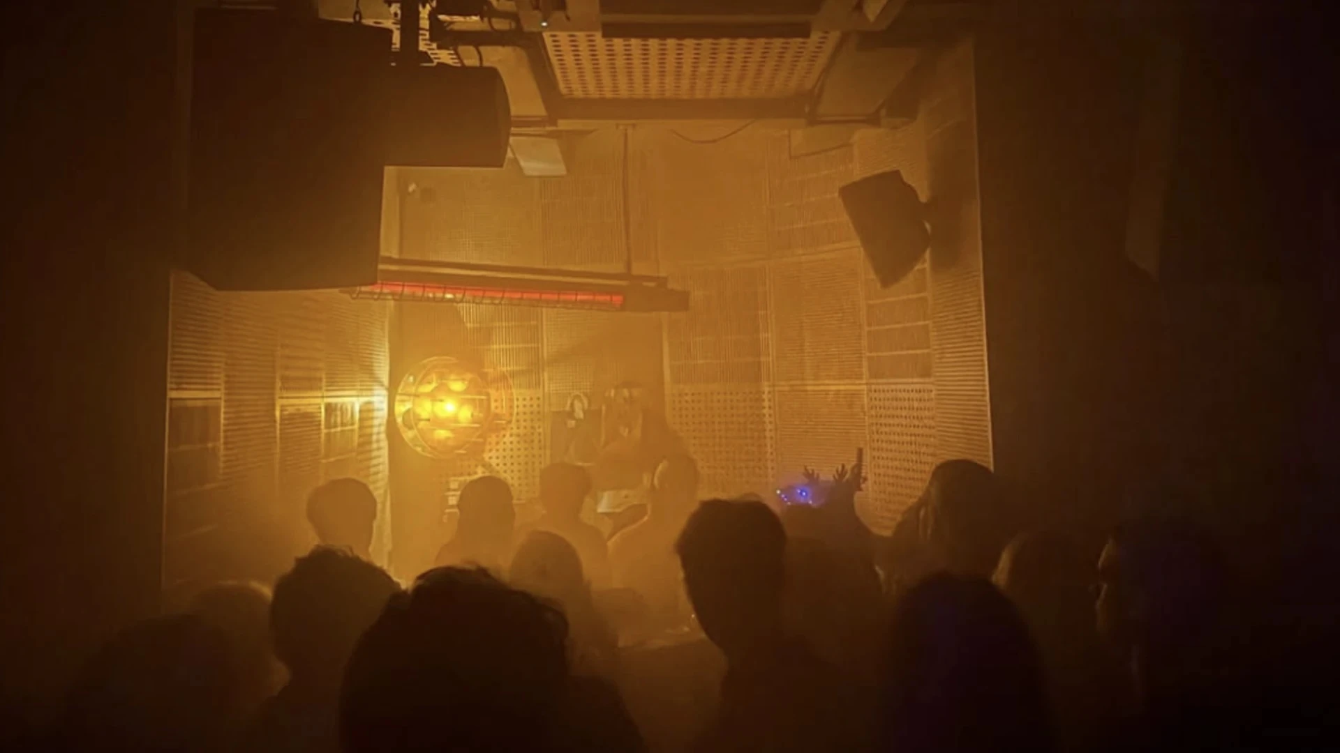 Hazy dancefloor in Bar Temp. Bangkok