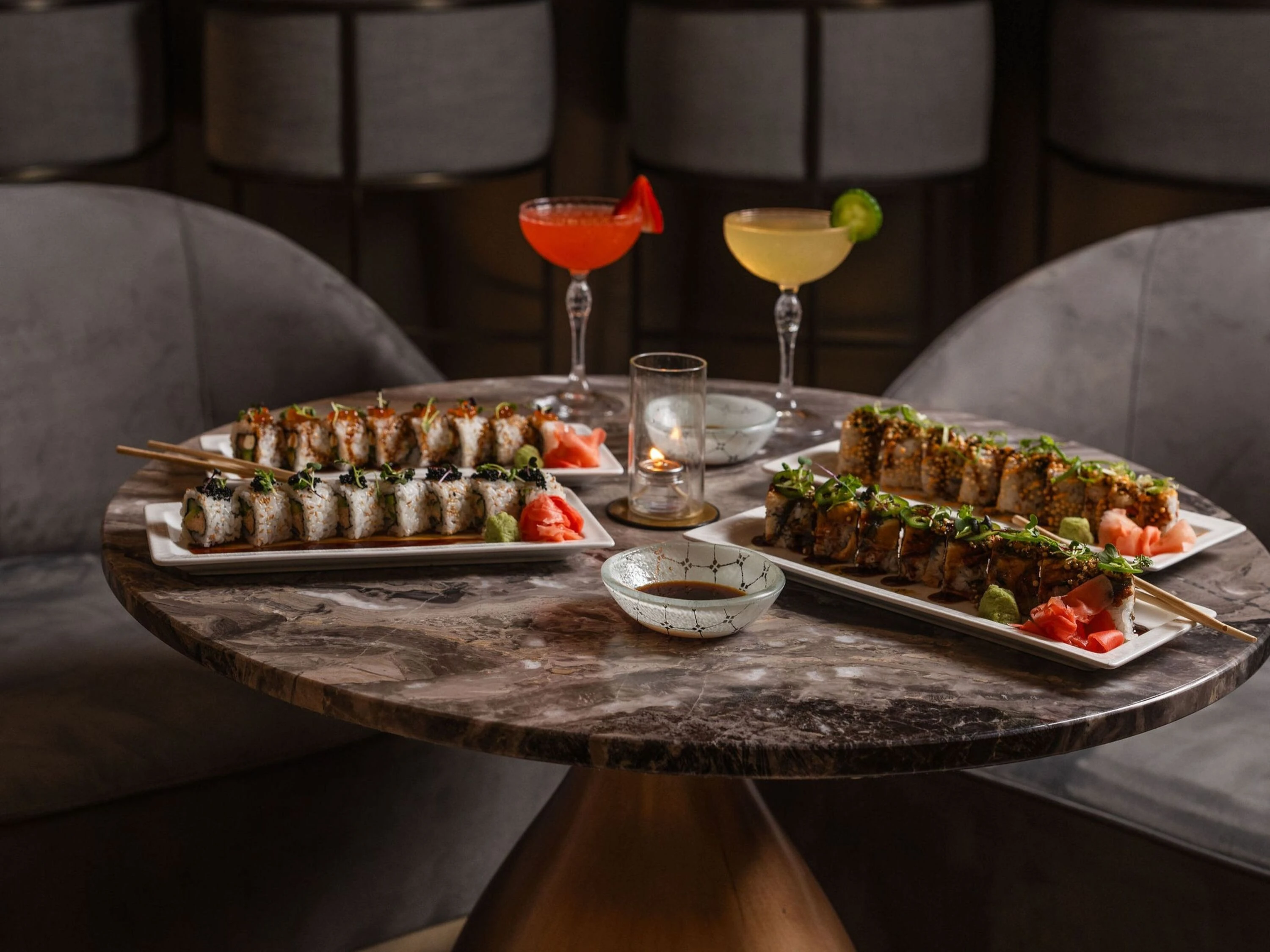 InterContinental Seattle Bellevue, sushi and cocktails