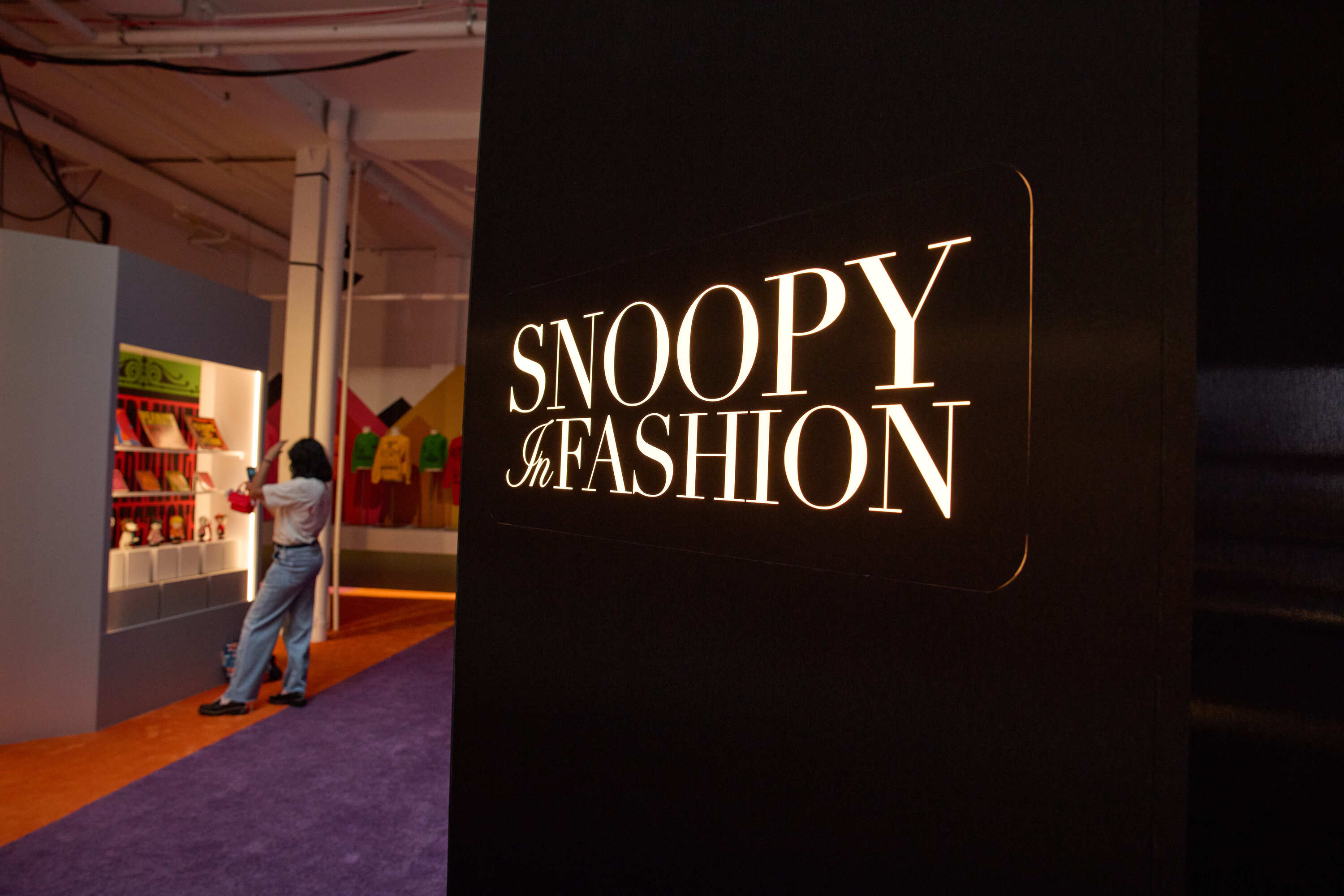 Snoopy in Style NYC exhibit