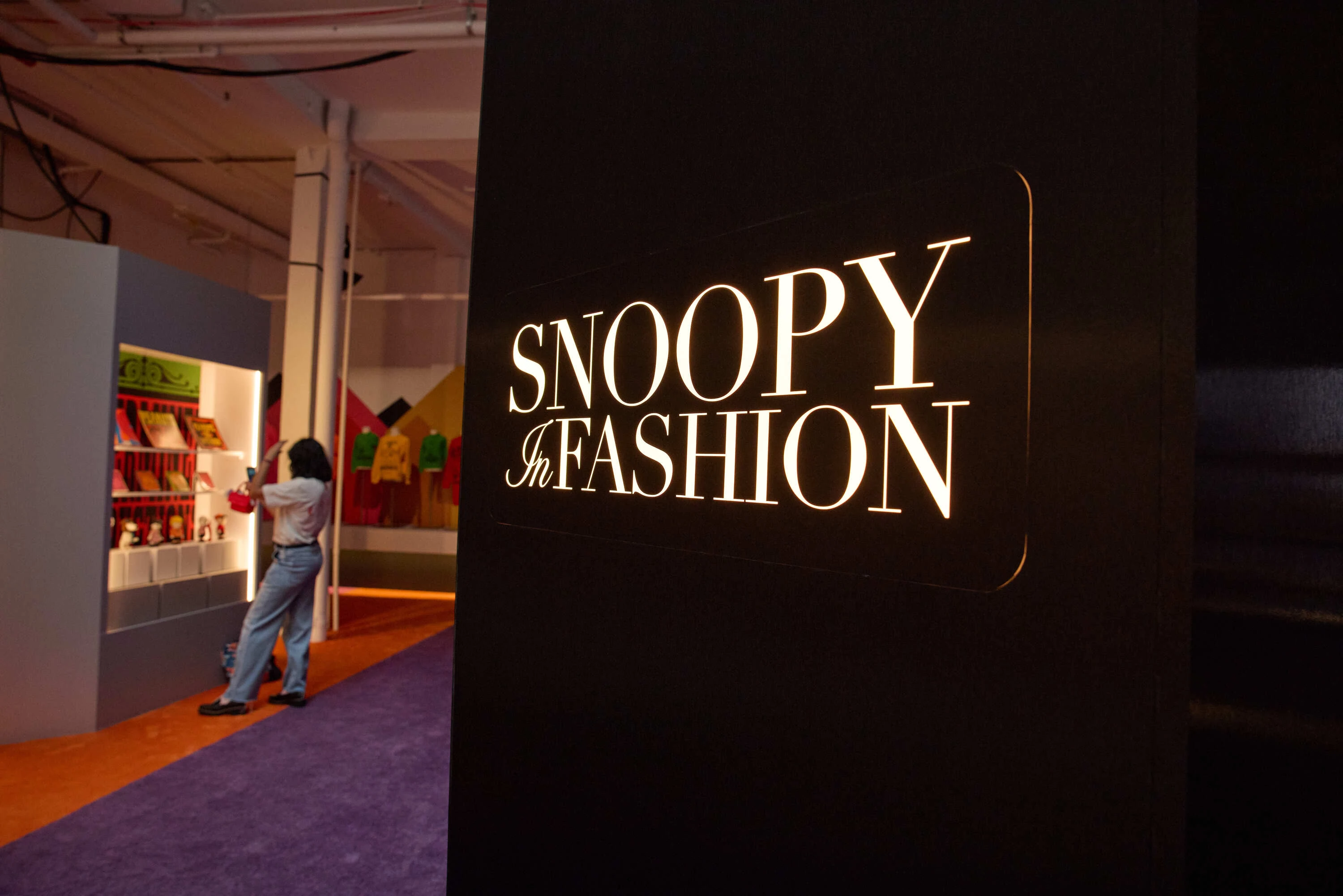 Snoopy in Style NYC exhibit
