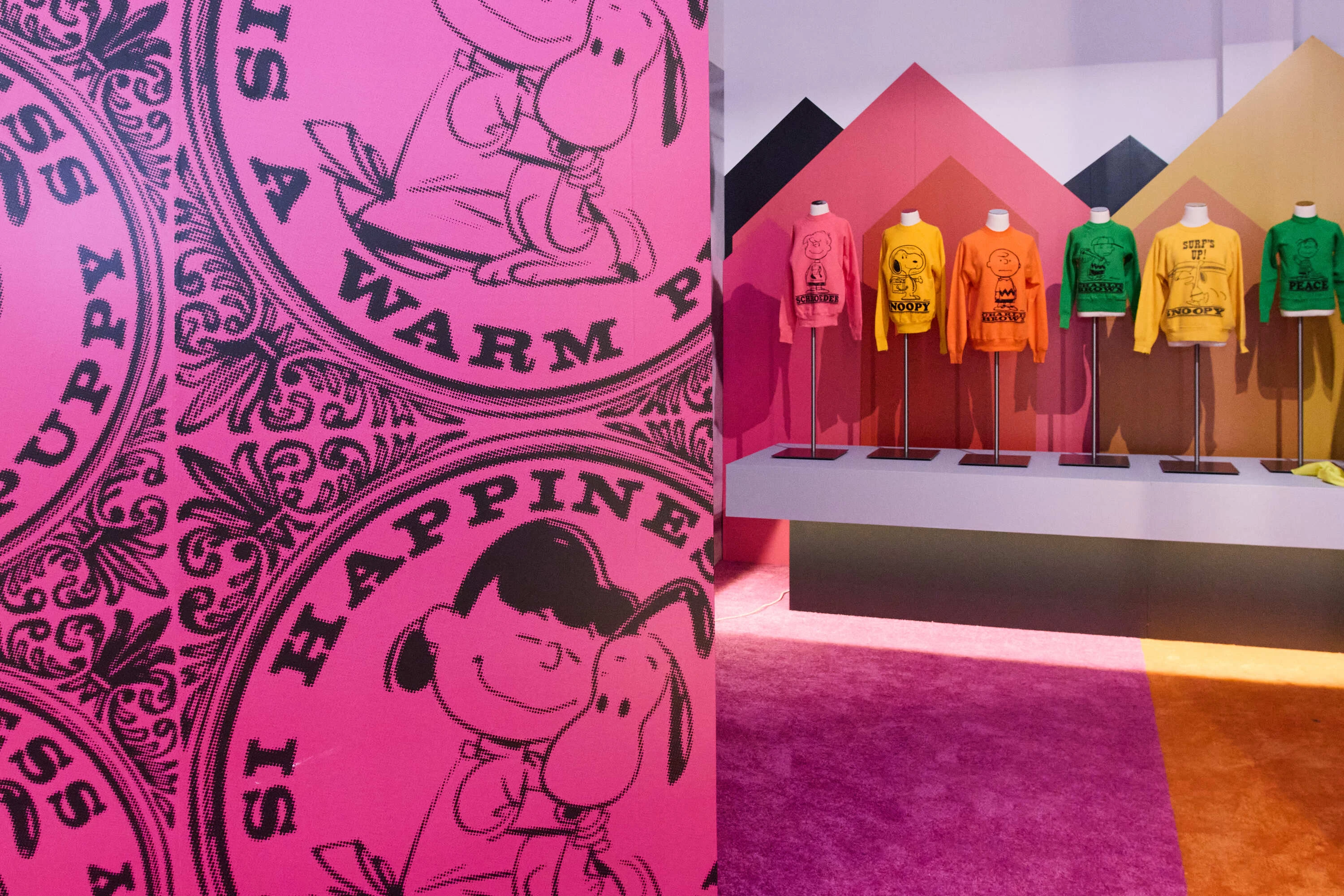 Snoopy in Style NYC exhibit
