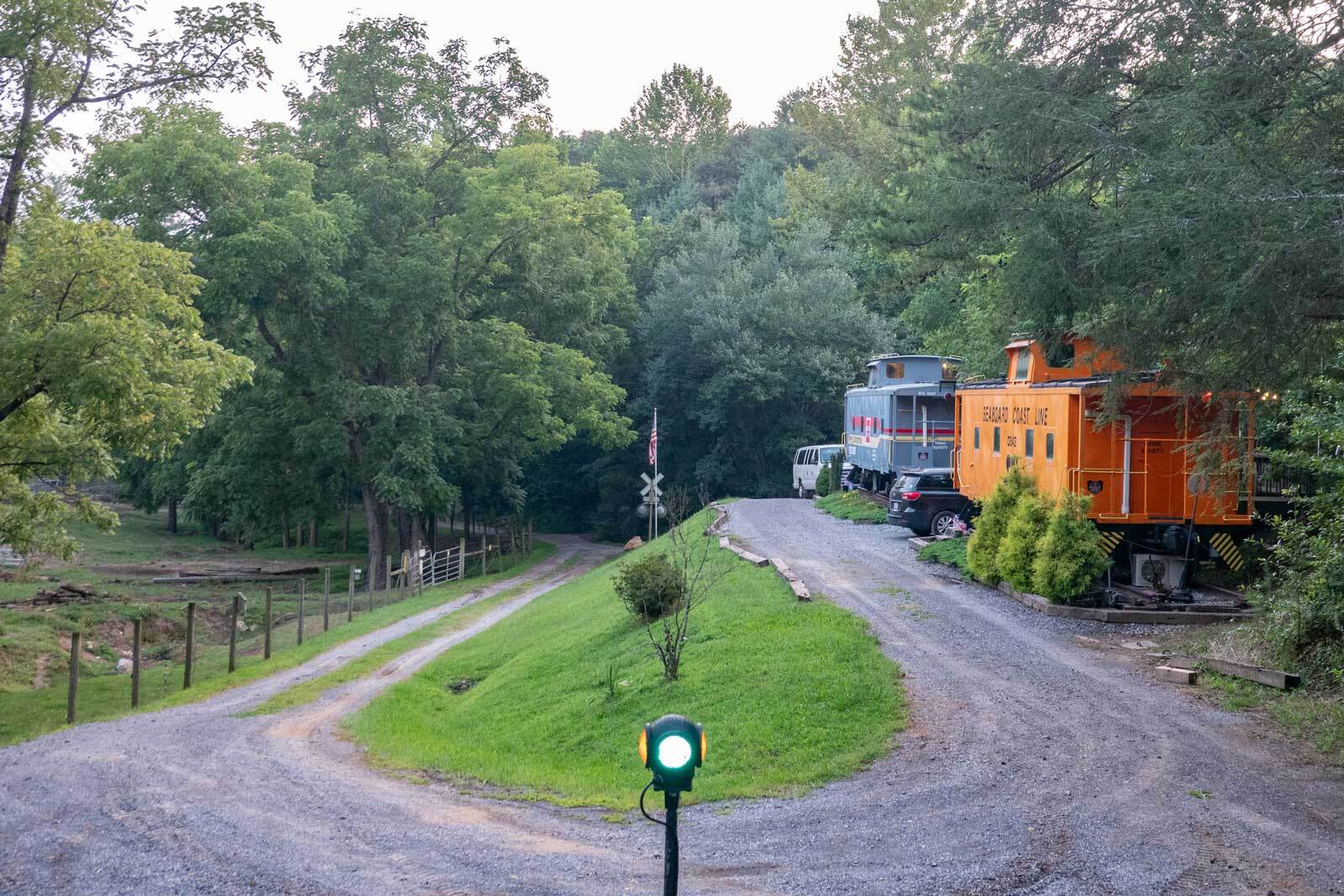 Inside the quirky Smoky Mountain ranch where you can sleep in a vintage railcar