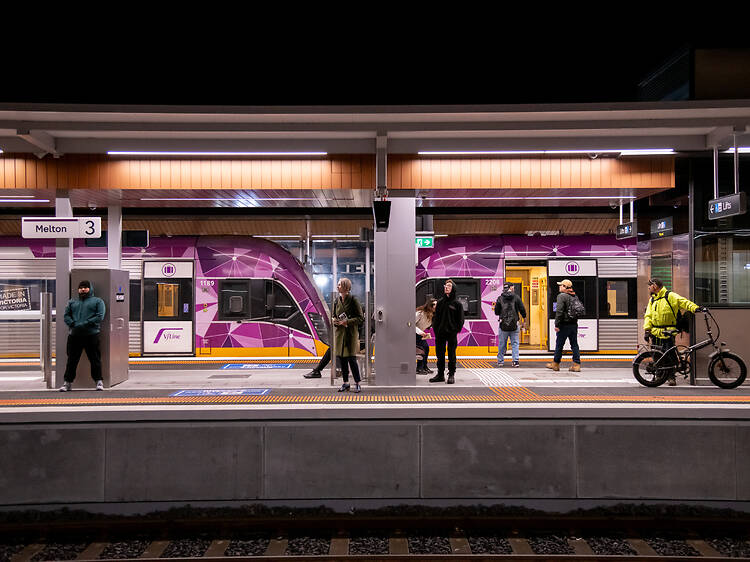 Melbourne's west has scored a brand-new train station, and there's more to come