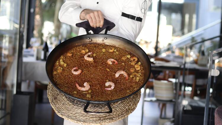 Circuito de restaurantes en Valdebebas para repostar durante la Fórmula 1