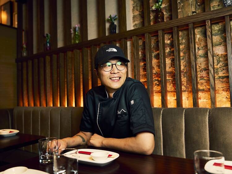 Sean, head chef at Oka Sean, head chef at Oka