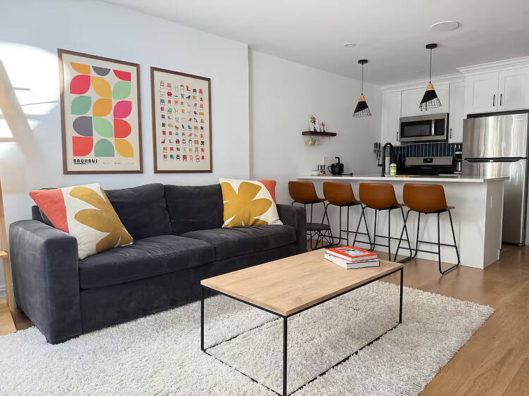 Best for foodie groups: The garden-level brownstone apartment Best for foodie groups: The garden-level brownstone apartment