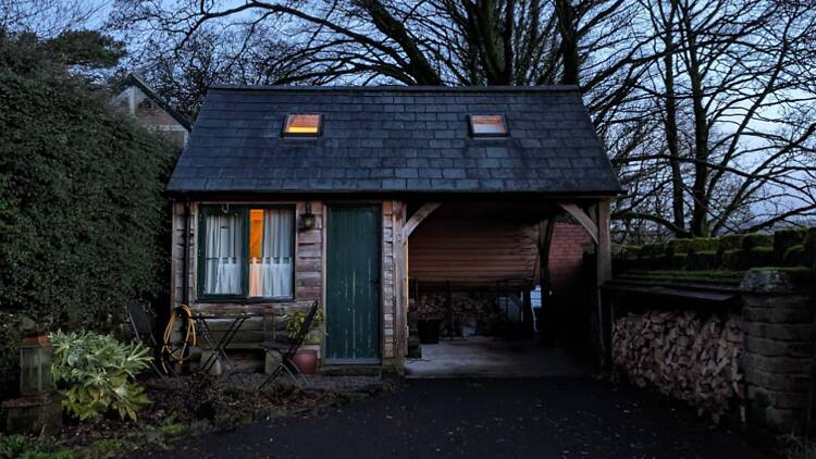 Best winter stay: The garden house cabin in Giggleswick