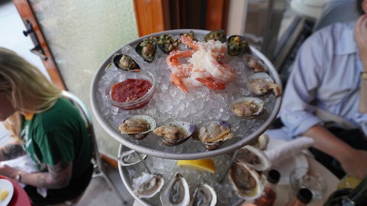Seafood tower