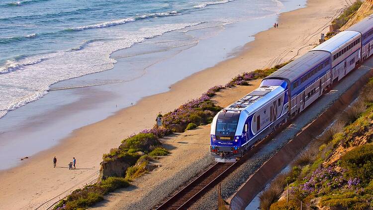 Amtrak Pacific Surfliner train Amtrak Pacific Surfliner train