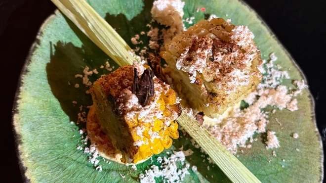 Roasted esquites 