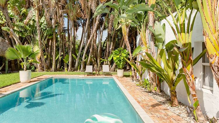 Best for couples: The small suite with the backyard oasis