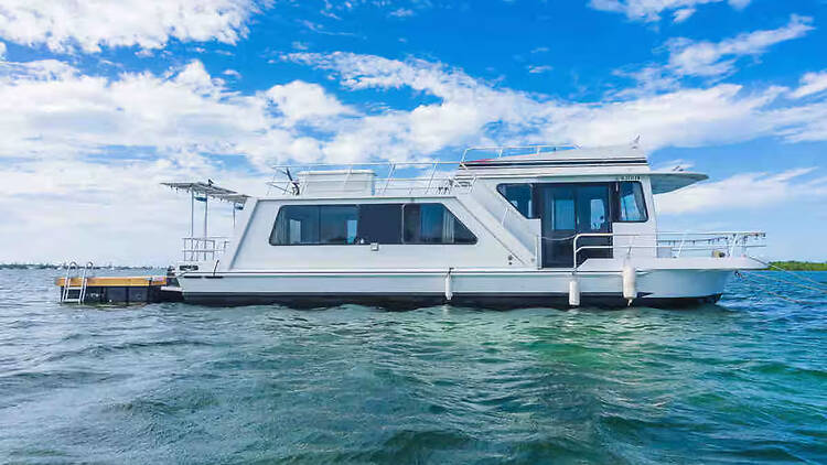 Best for adventurous couples wanting an off-grid stay on the water: The original Key West houseboat