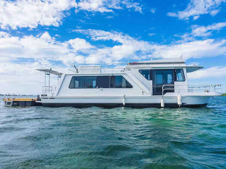 Best for adventurous couples wanting an off-grid stay on the water: The original Key West houseboat