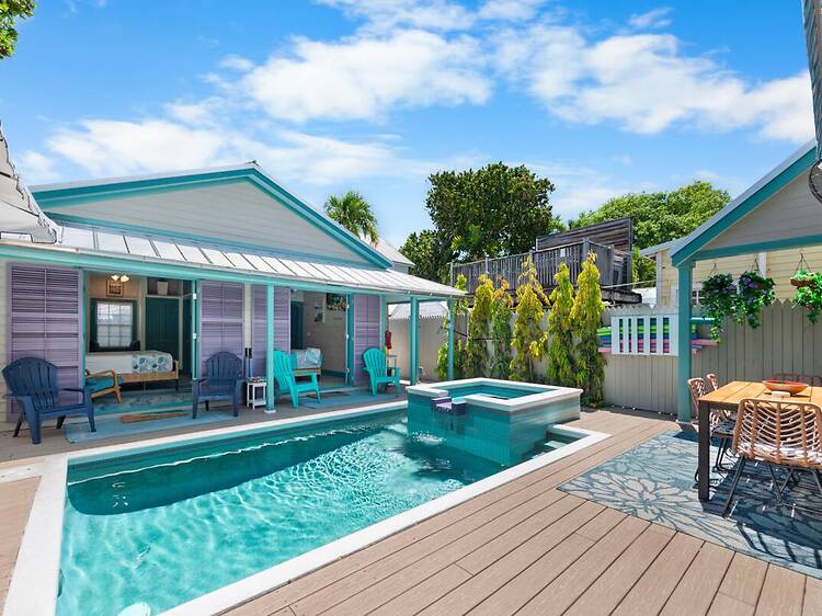 Best for groups wanting a private pool in the heart of Key West: The poolside paradise near Duval Street