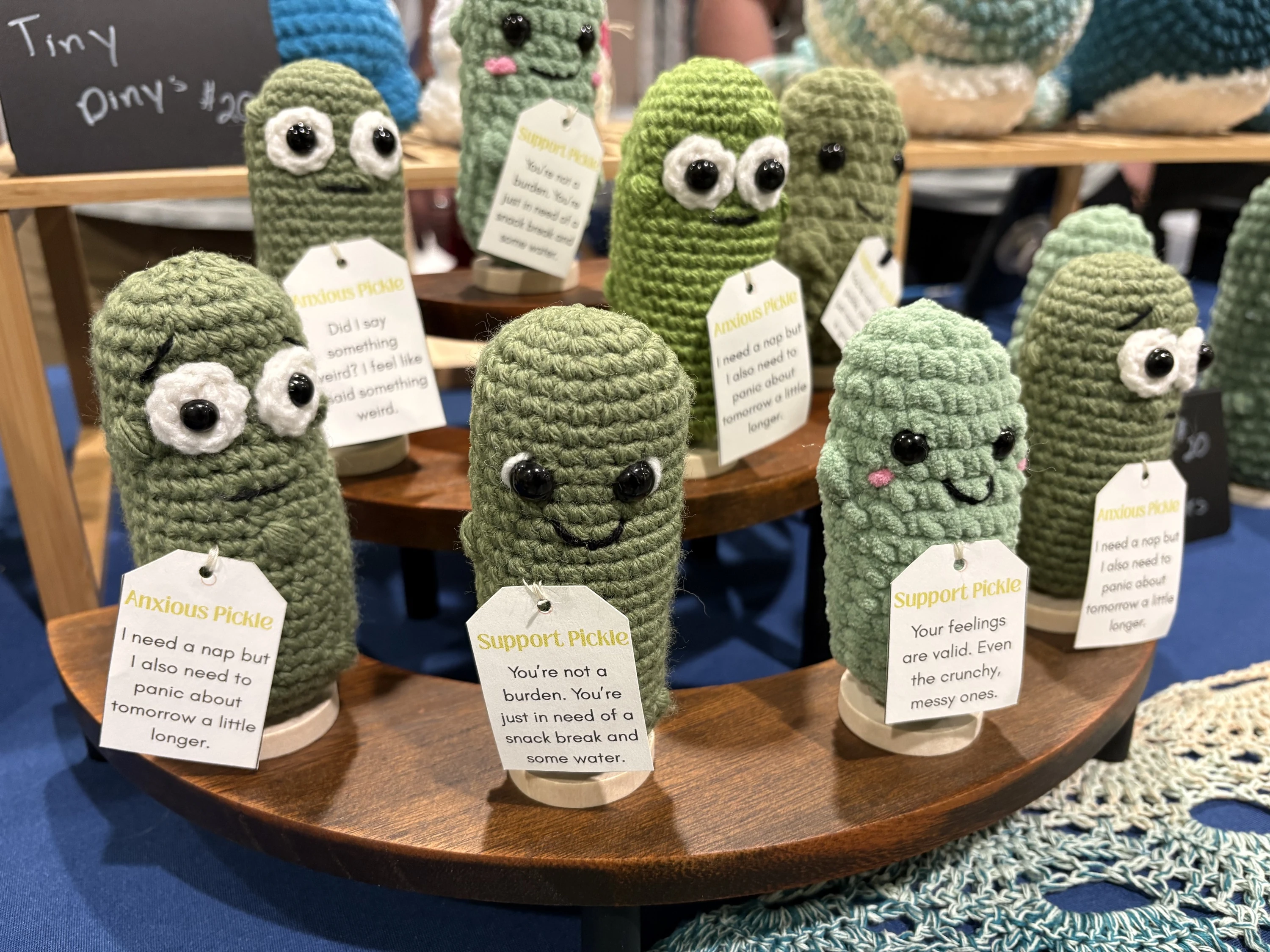 Emotional support pickles