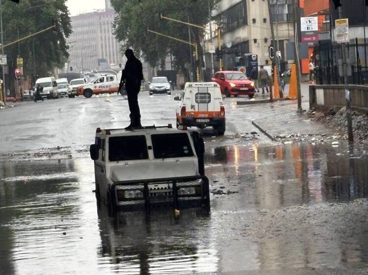 Johannesburg continues feeling impact of weekend's stormy weather