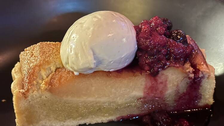 Dessert at Barrakee Ski Lodge