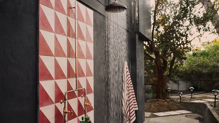 Outdoor shower